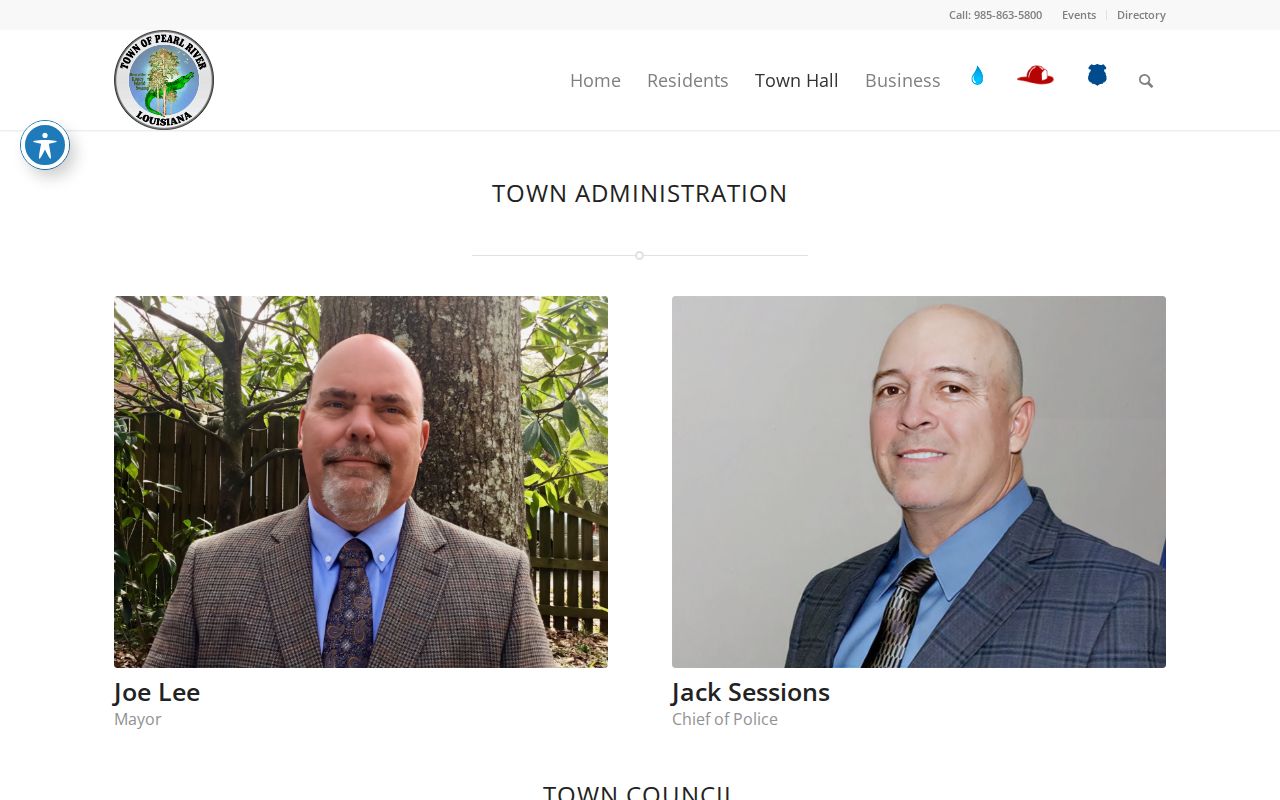 Pearl River warrant records Town Hall and Mayor's Court contact page